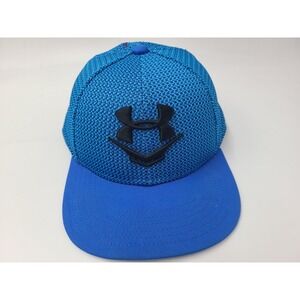 Youth Under Armour Snapback Hat Cap Polyester‎ Baseball Golf Boy Girl Blue Black